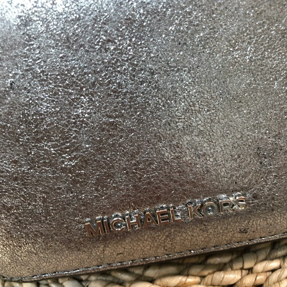 Michael Kors Silver Wallet Small